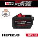 Milwaukee M18 18V Lithium-Ion REDLITHIUM FORGE HD 12.0 Ah Battery Pack (10-Pack)