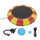 VEVOR Inflatable Water Bouncer, 17 ft. Recreational Water Trampoline, Portable Bounce Swim Platform with Electric Air Pump.