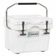 ITOPFOX 16 Qt. 24-Can Capacity Portable Insulated Ice Cooler with 2 Cup Holders in White