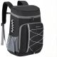 Angel Sar 35 Can Leakproof Soft Backpack Cooler Bag for Camping Hiking, Black