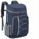 Angel Sar 32 L. Leakproof Soft Backpack Cooler Bag for Camping Hiking, Blue