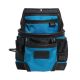 OX TOOLS OX Ultimate 10-Pocket Leather and Nylon Fastener Tool Pouch with Kevlar Reinforcement