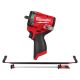 Milwaukee M12 FUEL 12V Lithium-Ion Brushless Cordless Stubby 3/8 in. Impact Wrench with M12 LED Underhood Light (Tool-Only)