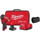Milwaukee M12 FUEL 12V Li-Ion Brushless Cordless Stubby 3/8 in. Impact Wrench Kit with Protective Boot