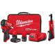 Milwaukee M12 FUEL 12V Li-Ion Brushless Cordless Stubby 3/8 in. Impact Wrench Kit w/(2) High Output Batteries & 3/8 in. Ratchet