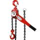 Big Red Manual Lever Chain Hoist, 3-Ton 6000 lbs. Capacity, G80 Grade Steel with 2 360¬∞ Rotation Hooks
