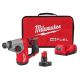 Milwaukee M12 FUEL 12V Lithium-Ion Brushless Cordless 5/8 in. SDS Plus Rotary Hammer Kit with One 4.0Ah Battery and Bag