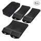 Big Red 4-Piece Car Lift Ramps with Anti Mat Design, Black