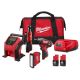 Milwaukee M12 12V Lithium-Ion Cordless Combo Kit (4-Tool) with Two 2.0Ah Batteries, Charger & Tool Bag
