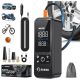 Saker Tire Inflator Portable Air Compressor for Car Dual-Use Cordless Auto Shut-Off Air Pump 150PSI 12V DC