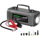 Saker Jump Starters-Tire Inflator Portable Air Compressor1500A Battery Pack:10400mah Portable 15-Volt Jump Box with LED Light