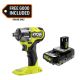 RYOBI ONE+ HP 18V Brushless Cordless Compact 1/2 in 4 Mode Impact Wrench withFREE 2.0 Ah HIGH PERFORMANCE Battery