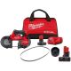 Milwaukee M12 FUEL 12V Li-Ion Cordless Compact Band Saw Kit with (2) 4.0 Ah Battery, Charger, (3) Blades & Reamer Attachment
