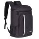Oyezvary 30 Liters Backpack Cooler Leakproof Insulated Waterproof Lightweight for Picnics, Camping Hiking Soft-Side Cooler, Black