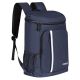 Oyezvary 30 Liters Backpack Cooler Leakproof Insulated Waterproof Lightweight for Picnics, Camping Hiking Soft-Side Cooler, Blue