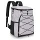Oyezvary 25 Liters Insulated Cooler Backpack Leakproof Soft-Side Cooler Lightweight for Picnic, Fishing, Hiking & Camping, Gray