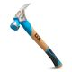 OX TOOLS Pro 22 oz. Milled Face Framing Hammer : Straight Hickory Handle w/ TPR Grip