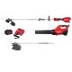 Milwaukee M18 FUEL 18V 16 in. Brushless Cordless QUIK-LOK String Trimmer/Blower 8.0 Ah FORGE Combo Kit w/ Brush Cutter Attachment