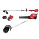 Milwaukee M18 FUEL 18V 16 in. Brushless Cordless QUIK-LOK String Trimmer/Blower 8.0 Ah FORGE Combo Kit w/ Bristle Brush Attachment