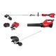 Milwaukee M18 FUEL 18V 16 in. Brushless Cordless QUIK-LOK String Trimmer/Blower 8.0 Ah FORGE Combo Kit w/ Bed Redefiner Attachment