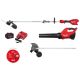Milwaukee M18 FUEL 18V 16 in. Brushless Cordless QUIK-LOK String Trimmer/Blower 8.0 Ah Combo Kit w/ Edger and .080 Trimmer Line