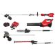 Milwaukee M18 FUEL 18V 16 in. Brushless Cordless QUIK-LOK String Trimmer/Blower Combo Kit w/ Pole Saw, Hedge, Edger Attachments