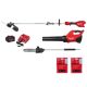 Milwaukee M18 FUEL 18V 16 in. Brushless Cordless QUIK-LOK String Trimmer/Blower Combo Kit w/ Pole Saw Attachment, (2) Extra Chains