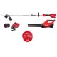 Milwaukee M18 FUEL 18V 16 in. Brushless Cordless QUIK-LOK String Trimmer/Blower 8.0 Ah FORGE Combo Kit w/ .095 Trimmer Line