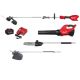 Milwaukee M18 FUEL 18V 16 in. Brushless Cordless QUIK-LOK String Trimmer/Blower Combo Kit w/ Brush Cutter & Pole Saw Attachments