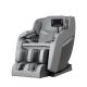 TITAN Regal Series Gray Faux Leather Reclining 2D Massage Chair with 8 Massage Chair Rollers and 2-Stage Zero Gravity