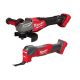 Milwaukee M18 FUEL 18V Lithium-Ion Brushless Cordless 4-1/2 in./6 in. Braking Grinder w/ Slide Switch w/ Multi-Tool