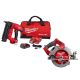 Milwaukee M18 FUEL GEN II 18V 18-Gauge Lith-Ion Brushless Cordless Brad Nailer Kit with One 2.0 Ah Battery & Circ Saw