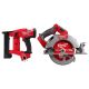 Milwaukee M18 FUEL 18V Lith-Ion Brushless Cordless 18-Gauge 1/4 in. Narrow Crown Stapler w/ Circ Saw