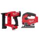 Milwaukee M18 FUEL 18V Lith-Ion Brushless Cordless 18-Gauge 1/4 in. Narrow Crown Stapler & Jig Saw
