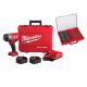 Milwaukee M18 FUEL 18V Lith-Ion Brushless Cordless High-Torque 1/2 in. Impact Wrench w/ Friction Ring Kit & Impact Socket Set