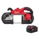 Milwaukee M18 FUEL 18V Lith-Ion Brushless Cordless Deep Cut Band Saw w/ (1) 5.0 Ah Battery