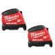 Milwaukee 25ft Wide Blade Tape Measure with 18 ft. Reach (2-Pack)