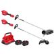 Milwaukee M18 FUEL 18V 8 in. Brushless Cordless Battery Powered Edger w/ String Trimmer, (2) 12.0 Ah FORGE Battery, Charger