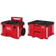 Milwaukee PACKOUT 22 in. Rolling Modular Tool Box LP Handle and 22 in. 2 Drawer