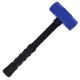 Nupla 4 lbs. Soft Face Safety Steel Sledge Hammer and Durable 14 in. Ergo Power Fiberglass Handle with Non-Slip Super Grip