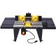 Unbranded Electric Benchtop Router Table Wood Working Tool, Black