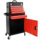 Damodpoy 11 in. Tool Chest, 5-Drawer Rolling Tool Storage Cabinet with Detachable Top Tool Box, Liner, Universal Lockable Wheels
