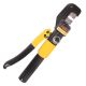 Vrbgify 10T Hydraulic Crimping Tool 0.43 inch Stroke Hydraulic Lug Crimper Electrical Terminal Crimper with 9 Pairs of Die Sets