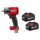 Milwaukee M18 FUEL Gen-2 18V Lith-Ion Brushless Cordless Mid Torque 1/2 in. Impact Wrench w/ (2) High Output 6.0 Ah Battery Pack