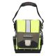 VETO PRO PAC 11 in. Small Hi-Viz Yellow Nylon Tool Pouch Pen Knife Pliers Screwdriver Wrench Utility Knife Tape Measure Drill Holder