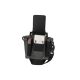 VETO PRO PAC 5 in Compact Black Leather Tool Pouch with Pen Knife Pliers Screwdriver Wrench Utility Knife Tape Measure Holder