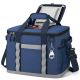 Unbranded Durable 24.3 qt. 35 Can Adjustable Shoulder Strap Beverage Jug Chest Soft-Side Cooler in Blues