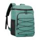 Unbranded Multi-purpose 21.6 qt. 30 Cans Backpack Beverage Jug Chest Soft-Side Cooler in Green