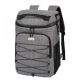 Unbranded Ligthweight and Durable 21.6 qt. 30 Cans Backpack Beverage Jug Chest Soft-Side Cooler in Gray