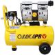 WRIGHTMASTER 8.0 Gal. 1.5 HP 115 PSI Ultra Quiet and Oil-Free Electric Air Compressor in Yellow